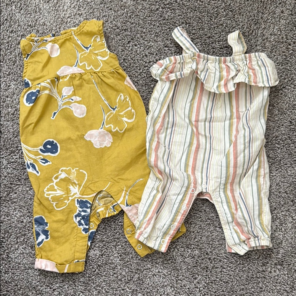 NEW Carters Set Rompers - Picture 1 of 5